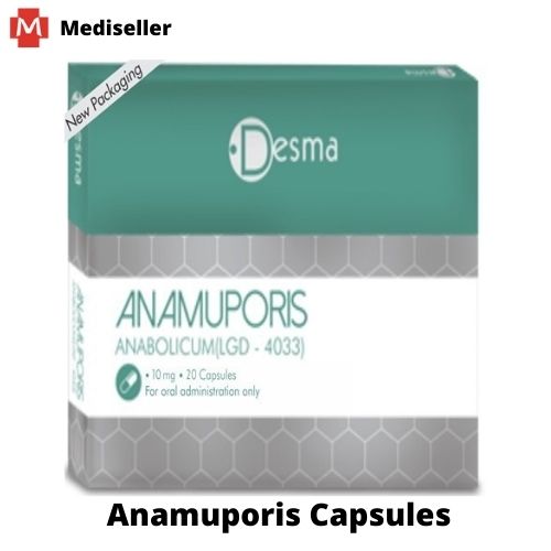 Anamuporis (Anabolicum LGD-4033) capsules