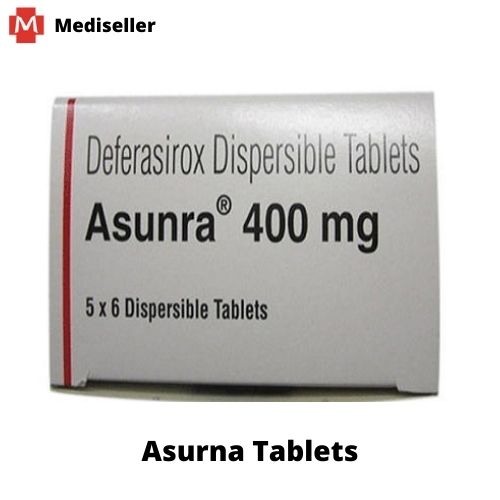 Asunra 400mg Tablet | Deferasirox  Dispersible Tablets