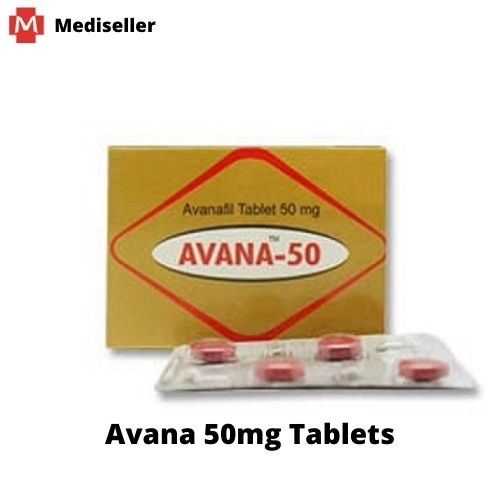 Avana (Aavanafil) 50mg Tablet 