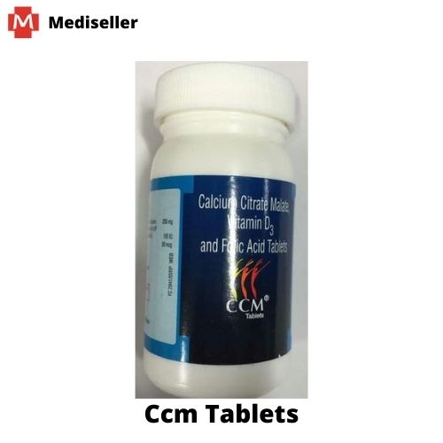 CCM tablet | Calcium Citrate Malate Cholecalciferol (Vitamin D3) Folic Acid