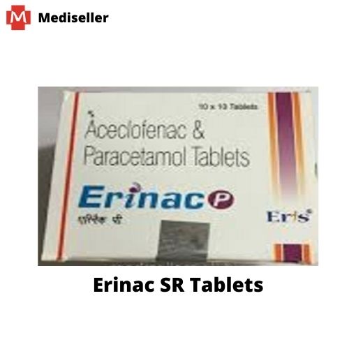 Erinac SR (Aceclofenac 200mg) Tablet 