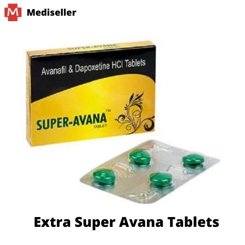 Avanafil and Dapoxetine Tablets - Extra Super Avana Tablets