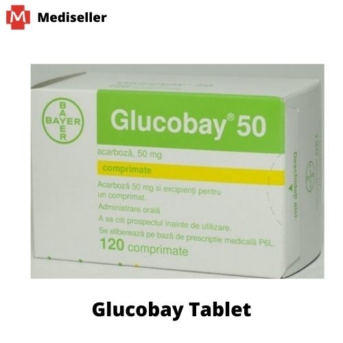 Glucobay 50 Tablet - Acarbose 50mg