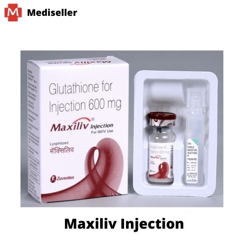 Glutathione 600 mg Injection (Maxiliv) 