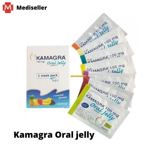 Kamagra Oral jelly  100mg weekly pack