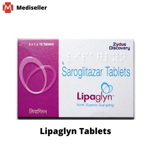 Lipaglyn Tablet - Saroglitazar (4mg)