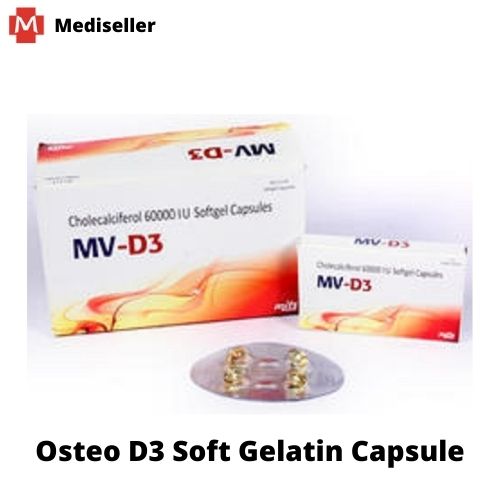 Osteo D3 Soft Gelatin Capsule (Vitamin D3 )