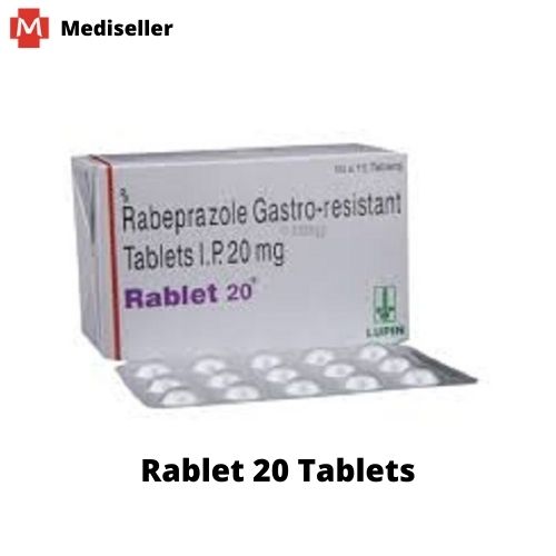 Rablet (Rabeprazole 20mg) 20 Tablet