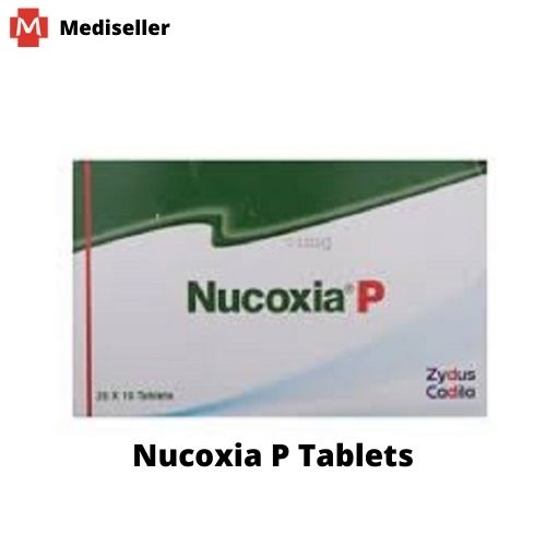Nucoxia P Tablet | Etoricoxib (60mg) + Paracetamol/Acetaminophen (325mg)