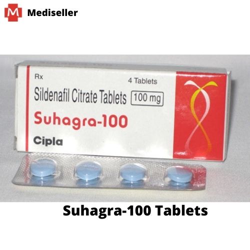 Suhagra (Sildenafil) 100 Tablet