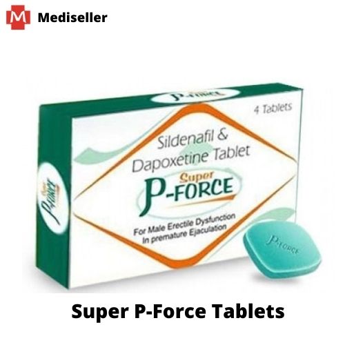 Super P-Force (Slidenafil Dapoxetine) Tablet