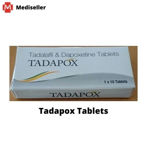 Tadapox (Tadalafil Dapoxetine) Tablets