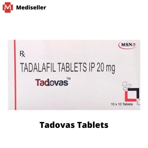 Tadovas (Tadalafil) 20mg Tablet 