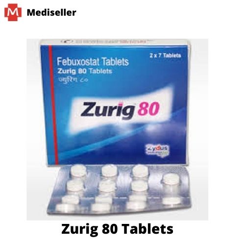 Zurig (Febuxostat 80mg) 80 Tablet