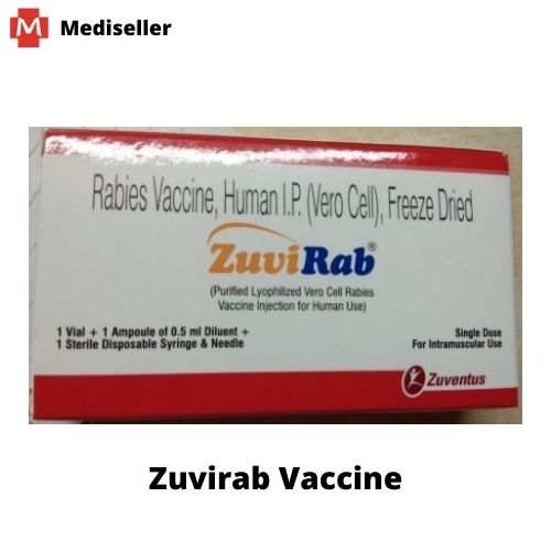 Zuvirab Anti Rabies Injection 2.5IU | Zuvirab Vaccine